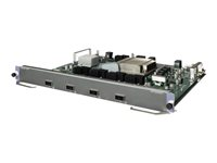 HPE QSFP+ SF - Expansionsmodul - 40GbE - 4 portar - för HPE 10504, 10508, 10508-V, 10512 JC757A