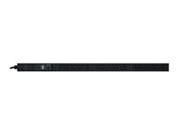 APC Easy Metered Rack PDU EPDU1216M - Kraftdistributionsenhet (kan monteras i rack) - AC 400 V - 11000 VA - 3-fas - Ethernet - ingång: IEC 60309 3P+N+PE - utgångskontakter: 24 (3 x IEC 60320 C19, 21 x IEC 60320 C13) - 0U - 1.98 m sladd - svart EPDU1216M