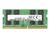 HP - DDR4 - modul - 8 GB - SO DIMM 260-pin - 3200 MHz / PC4-25600 - 1.2 V - ej buffrad - icke ECC - för Elite Slice G2 (SODIMM); EliteDesk 705 G5 (SODIMM); EliteOne 800 G5 , 800 G6, 800 G8; ProDesk 600 G5 (SODIMM), 600 G6 (SODIMM); ProOne 400 G6, 440 G6, 600 G6 13L77AA