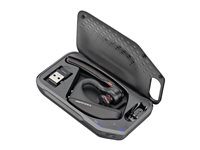 HP Poly Voyager 5200 - Voyager 5200 series - headset - inuti örat - montering över örat - Bluetooth - trådlös - USB-A via Bluetooth-adapter - svart - Certifierad för Microsoft-teams 7K2F3AA
