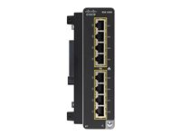 Cisco Catalyst IE3400 Rugged Series Advanced Expansion Module - Expansionsmodul - Gigabit Ethernet x 8 - för Catalyst IE3400 Rugged Series IEM-3400-8T=