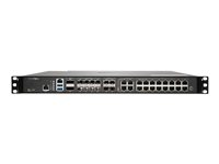 SonicWall NSa 6700 - Advanced Edition - säkerhetsfunktion - 10GbE, 40GbE, 5GbE, 2.5GbE, 25GbE - 1U - SonicWall säkerhetsuppgradering, plusprogram (5 år) - kan monteras i rack 02-SSC-9584