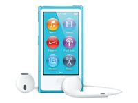 Apple iPod nano - 7:e generation - digital spelare - 16 GB - blå MD477QS/A