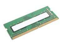 Lenovo - DDR4 - modul - 8 GB - SO DIMM 260-pin - 3200 MT/s / PC4-25600 - ej buffrad - icke ECC - Campus - för ThinkBook 14 G5 IRL; ThinkCentre neo 50q Gen 4; ThinkPad E14 Gen 5; L14 Gen 4; L15 Gen 4 4X71D09532