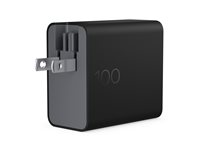 HP GaN Wall Charger - USB-C strömadapter - AC 115/230 V - 100 Watt - Europa - svart - Smart Buy - för HP 100W CS9V7UT#ABB