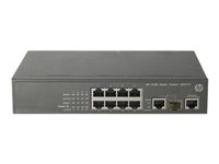 HPE 3100-8 v2 SI Switch - Switch - L3 - Administrerad - 8 x 10/100 + 1 x 10/100/1000 - rackmonterbar JG221A