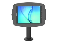 Compulocks Galaxy Tab A 10.1" (2019) Space Enclosure Tilting Stand 8" - Monteringssats (hölje, stångställ) - för surfplatta - låsbar - svart - skärmstorlek: 10.1" - för Samsung Galaxy Tab A (2019) (10.1 tum) TCDP011910GASB