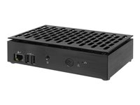 AOpen Digital Engine DE3650 - Digitalskyltningsspelare - 4 GB RAM - Intel Celeron - SSD - 64 GB - 4K UHD (2160p) - svart 91.DER00.E1A0