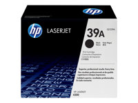 HP 39A - Svart - original - LaserJet - tonerkassett (Q1339A) - för LaserJet 4300, 4300dtn, 4300dtns, 4300dtnsl, 4300n, 4300tn Q1339A