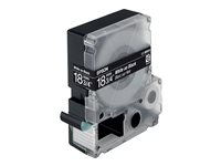 Epson LC-5BWV9 - Intensivt vit på svart - Rulle (1,8 cm x 9 m) 1 kassett(er) etiketttejp - för LabelWorks LW-1000P, LW-400, LW-400L, LW-400VP, LW-600P, LW-700, LW-900P C53S626412