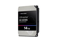 WD Ultrastar DC HC555 - Hårddisk - datacenter - 14 TB - inbyggd - 3.5" - SAS 12Gb/s - 7200 rpm - buffert: 512 MB 0B47743