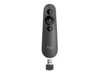 Logitech R500s - Presentationsfjärrkontroll - 3 knappar - mellangrå 910-006520