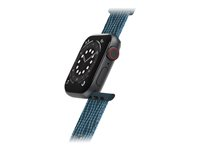 LifeProof - Band för smart klocka - Treudd - blå - för Apple Watch Hermès Series 9, SE 3, Series 10, Series 11, Series 8, Series 9 77-83868
