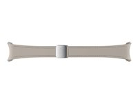 Samsung ET-SHR93 - Band för smart klocka - slimmad - Small/Medium - etoupe - för Galaxy Watch6 ET-SHR93SAEGEU