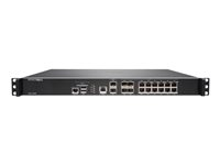 SonicWall NSa 3600 - Advanced Edition - säkerhetsfunktion - 10GbE - 1U - SonicWall säkerhetsuppgradering, plusprogram (2 år) - kan monteras i rack 01-SSC-1732