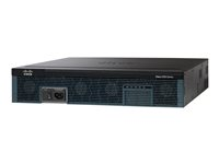 Cisco 2921 Voice Bundle - Router - röst/faxmodul 1GbE - WAN-portar: 3 - rackmonterbar CISCO2921-V/K9