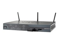 Cisco 881 Ethernet Security - Trådlös router 4-ports-switch - Wi-Fi - 2,4 GHz C881W-E-K9