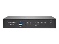 SonicWall TZ270 - Essential Edition - säkerhetsfunktion - med 1 års TotalSecure - 1GbE - skrivbord 02-SSC-6841