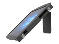 Compulocks Space Surface Pro 7 / Galaxy TabPro S Wall Mount / Counter Top Kiosk Black - Hölje - för surfplatta - låsbar - höggradig aluminium - svart - monterbar på ytor - för Microsoft Surface Pro, Pro 3, Pro 4, Pro 6, Pro 7; Samsung Galaxy TabPro S 101B912SGEB