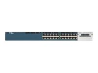 Cisco Catalyst 3560X-24U-E - Switch - L3 - Administrerad - 24 x 10/100/1000 (UPOE) - rackmonterbar - UPOE (800 W) WS-C3560X-24U-E