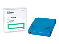 HPE - LTO Ultrium WORM 9 - 18 TB / 45 TB - skrivbara etiketter - ljusblå - för P/N: R7E99A, R7F00A, R7F01A, R7F02A Q2079W