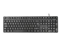 Targus - Tangentbord - USB - AZERTY - fransk - svart AKB30FR