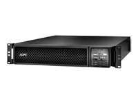 APC Smart-UPS SRT 2200VA RM - UPS (rackmonterbar/extern) - AC 220/230/240 V - 1980 Watt - 2200 VA - Bly-syra - RS-232, USB - utgångskontakter: 10 - 2U - svart - med APC UPS Network Management Card - för P/N: AR4018SPX432, AR4024SP, AR4024SPX429, AR4024SPX431, AR4024SPX432, NBWL0356A SRT2200RMXLI-NC