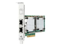 HPE QL41132HLRJ - Nätverksadapter - PCIe 3.0 x8 - 10Gb Ethernet x 2 - för ProLiant DL325 Gen10, DL345 Gen10, DL360 Gen10, DL380 Gen10, XL220n Gen10, XL290n Gen10 P08437-B21