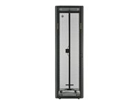 HPE 600mm x 1200mm Network Advanced Shock Rack - Rack - svart - 42U H6J72A