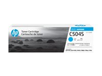 HP CLT-C504S - Cyan - original - tonerkassett (SU025A) - för Samsung CLP-415, CLX-4195; MultiXpress SL-C1453, C1454; Xpress SL-C1404, C1810, C1860 SU025A