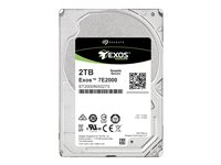 Seagate Exos 7E2000 ST2000NX0273 - Hårddisk - 2 TB - inbyggd - 2.5" SFF - SAS 12Gb/s - nearline - 7200 rpm - buffert: 128 MB ST2000NX0273