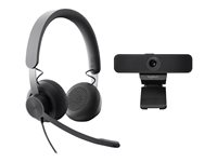 Logitech Wired Personal Video Collaboration Kit - Paket för videokonferens 991-000338