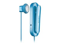 Nokia BH-118 - Headset - öronknopp - trådlös - Bluetooth - cyan - för Nokia 206, 206 Dual Sim, 515, X Dual SIM, XL Dual SIM; Asha 210, 210 Dual SIM 02735N1