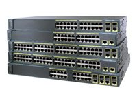 Cisco Catalyst 2960G-48TC - Switch - Administrerad - 44 x 10/100/1000 + 4 x kombinations-Gigabit SFP - rackmonterbar WS-C2960G-48TC-L