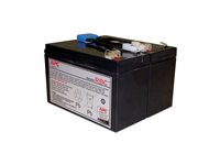 APC Replacement Battery Cartridge #142 - UPS-batteri - 1 x batteri - Bly-syra - 216 Wh - för P/N: SMC1000, SMC1000-BR, SMC1000C, SMC1000I, SMC1000IC, SMC1000TW APCRBC142