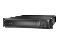 APC Smart-UPS X 3000 Rack/Tower LCD - UPS - AC 208/220/230/240 V - 2.7 kW - 3000 VA - Ethernet 10/100, RS-232 - utgångskontakter: 9 - 2U - svart - för P/N: AR4024SP, AR4024SPX429, AR4024SPX431, AR4024SPX432, NBWL0356A, SMX3000LVUS SMX3000RMHV2UNC