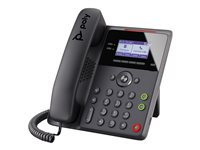 Poly Edge B30 - VoIP-telefon - 5-vägs samtalsförmåg - SIP - 16 rader - svart 82M84AA
