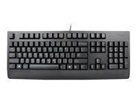 Lenovo Preferred Pro II - Tangentbord - USB - AZERTY - Belgien engelska - svart 4X30M86883