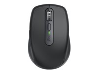 Logitech MX Anywhere 3 for Business - Mus - laser - 6 knappar - trådlös - 2.4 GHz, Bluetooth - Logitech Logi Bolt USB-mottagare - grafit 910-006205