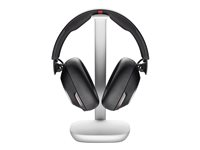 Poly Voyager Surround 85 - Voyager Surround 80 series - headset - fullstorlek - Bluetooth - trådlös - aktiv brusradering - USB-C via Bluetooth-adapter - svart - Certifierad för Microsoft Teams Open Office, UC-certifierad, Certifierad för Microsoft-teams 8G7T8AA