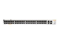 HPE Aruba Instant On 1960 48G 40p Class4 8p Class6 PoE 2XGT 2SFP+ 600W Switch - Switch - Administrerad - 48 x 10/100/1000 + 2 x 10 Gigabit SFP+ + 2 x 100/1000/10GBase-T - rackmonterbar - PoE (600 W) - BTO JL809A#ABB