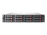 HPE Modular Smart Array P2000 Dual I/O LFF Drive Enclosure - Kabinett för lagringsenheter - 12 fack ( SATA-300 / SAS-2 ) - kan monteras i rack - 2U AP843B