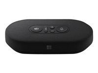 Microsoft Modern USB-C Speaker - Högtalartelefon (handsfree) - kabelansluten - USB-C - mattsvart - Certifierad för Microsoft-teams 8KZ-00003