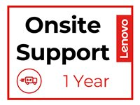 Lenovo Onsite Upgrade - Utökat serviceavtal - material och tillverkning (för bärbara datorer) - 1 år (från ursprungligt inköpsdatum av utrustningen) - på platsen - för K14 Gen 1; ThinkBook 14 G6 ABP; 14s Yoga G2 IAP; 16 G6 ABP; ThinkCentre neo 30a 22 5WS0A23748