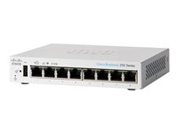 Cisco Business 250 Series CBS250-8T-D - Switch - L3 - smart - 8 x 10/100/1000 - skrivbordsmodell CBS250-8T-D-EU