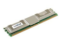 Crucial - DDR2 - modul - 8 GB - FB-DIMM 240-pin - 667 MHz / PC2-5300 - CL5 - 1.8 V - Fullt buffrat - ECC CT102472AF667