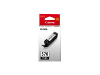 Canon PGI-570PGBK - 15 ml - svart - original - bläcktank - för PIXMA TS5051, TS5053, TS5055, TS6050, TS6051, TS6052, TS8051, TS8052, TS9050, TS9055 0372C001