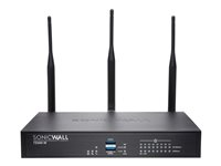 SonicWall TZ500W - Advanced Edition - säkerhetsfunktion - med 3 years Advanced Threat Detection - 1GbE - Wi-Fi 5 - 2.4 GHz, 5 GHz - SonicWall säkerhetsuppgradering, plusprogram (3 år) 01-SSC-1753