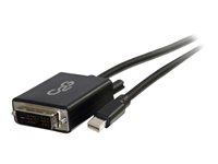 C2G 3m Mini DisplayPort to Single Link DVI-D Adapter Cable M/M - Mini DP to DVI - Black - DisplayPort-kabel - enkel länk - Mini DisplayPort (hane) till DVI-D (hane) - 3 m - svart 84336