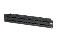 APC - Patch-panel - CAT 6 - 48 portar - TAA-kompatibel - för P/N: SRT8KXLJ, SURT20KUXI-IN CAT6PNL-48